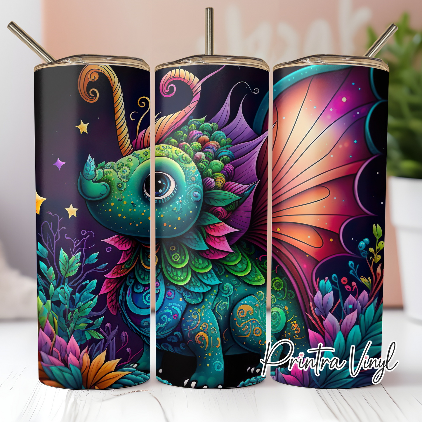 Fantasy Dragon Tumbler Wrap (TW150)