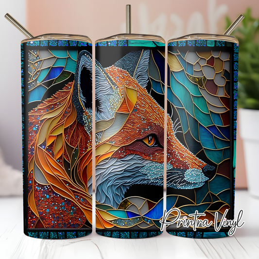 Glass Fox Tumbler Wrap (TW152)