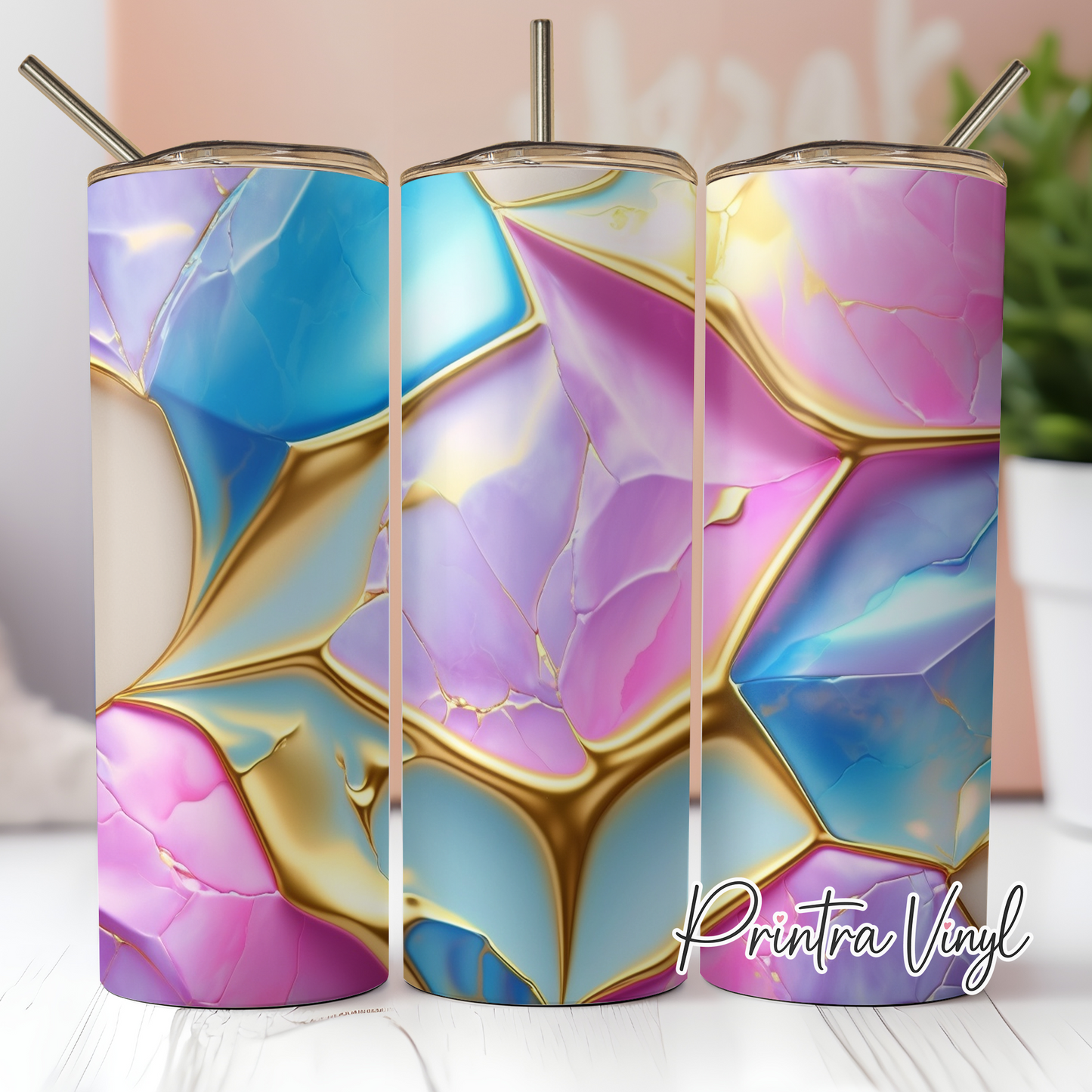 Pretty Quartz Tumbler Wrap (TW137)