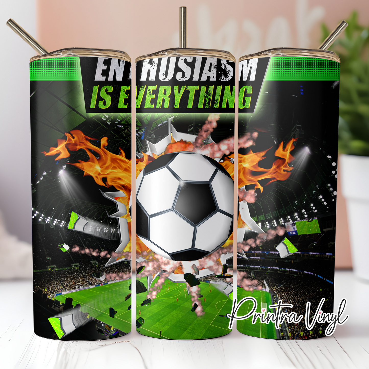 Soccer 01 Tumbler Wrap (TW160)