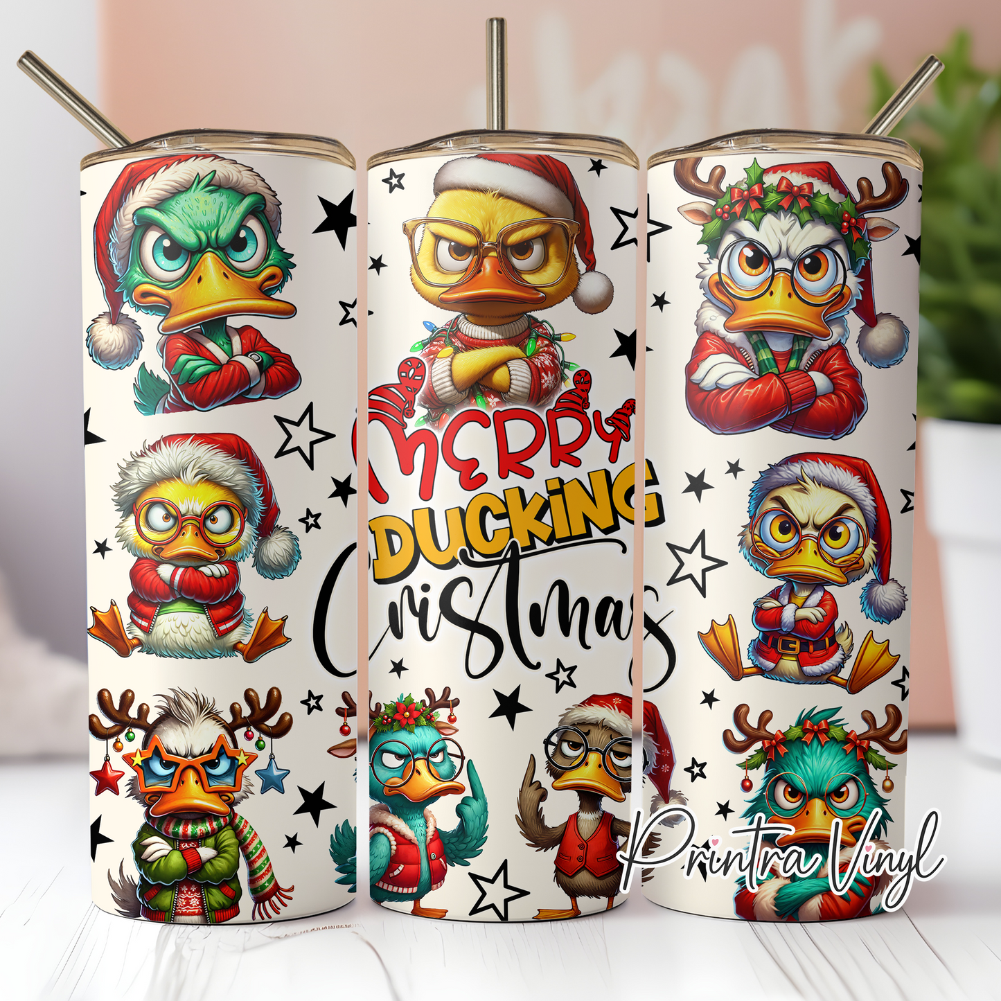 Grumpy Duck 02 Tumbler Wrap (TW293)