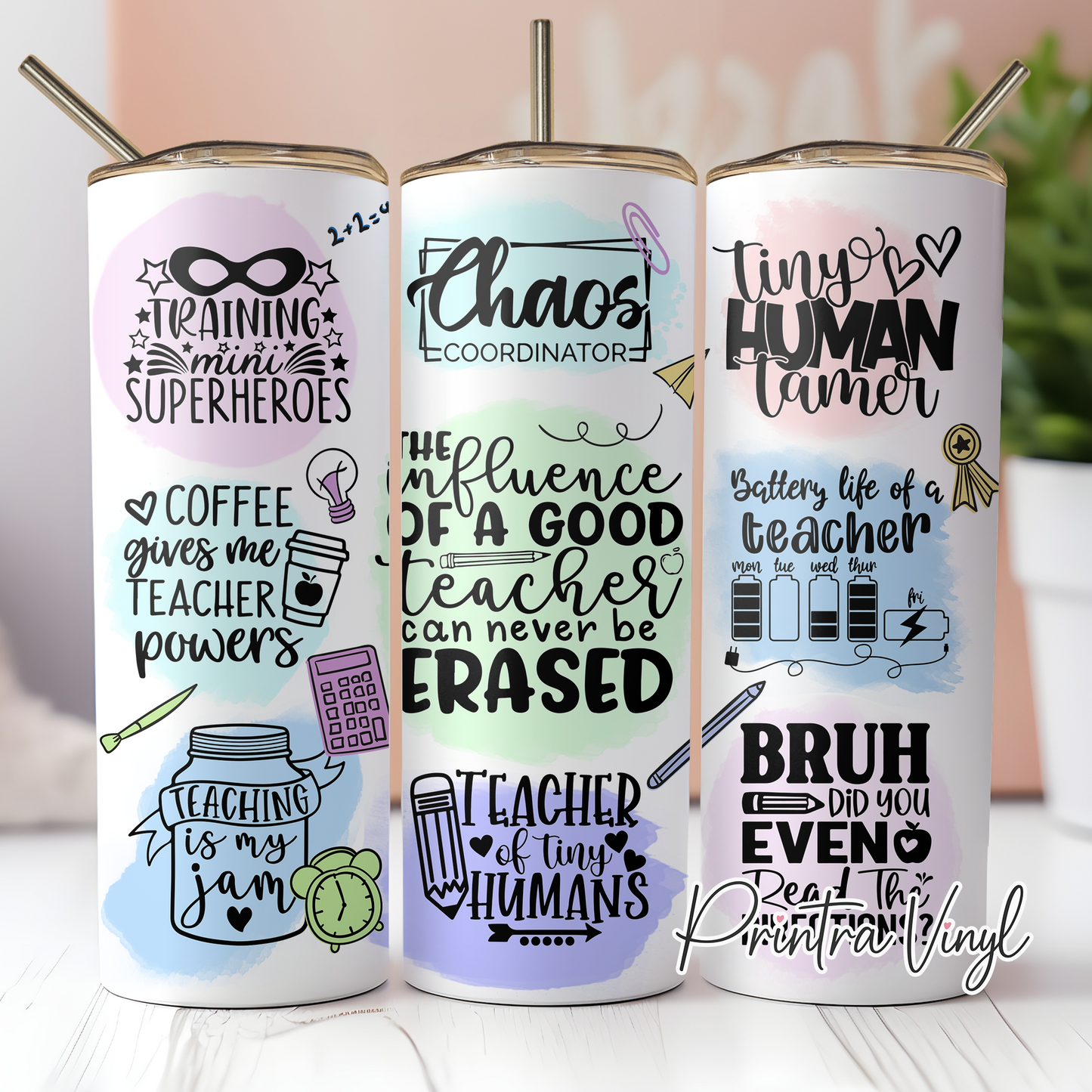 Funny Teacher Tumbler Wrap (TW269)