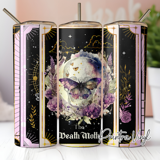Death Moth Tarot Tumbler Wrap (TW129)