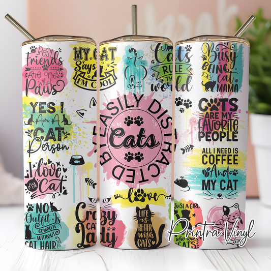 Cat Quotes Tumbler Wrap (TW273)