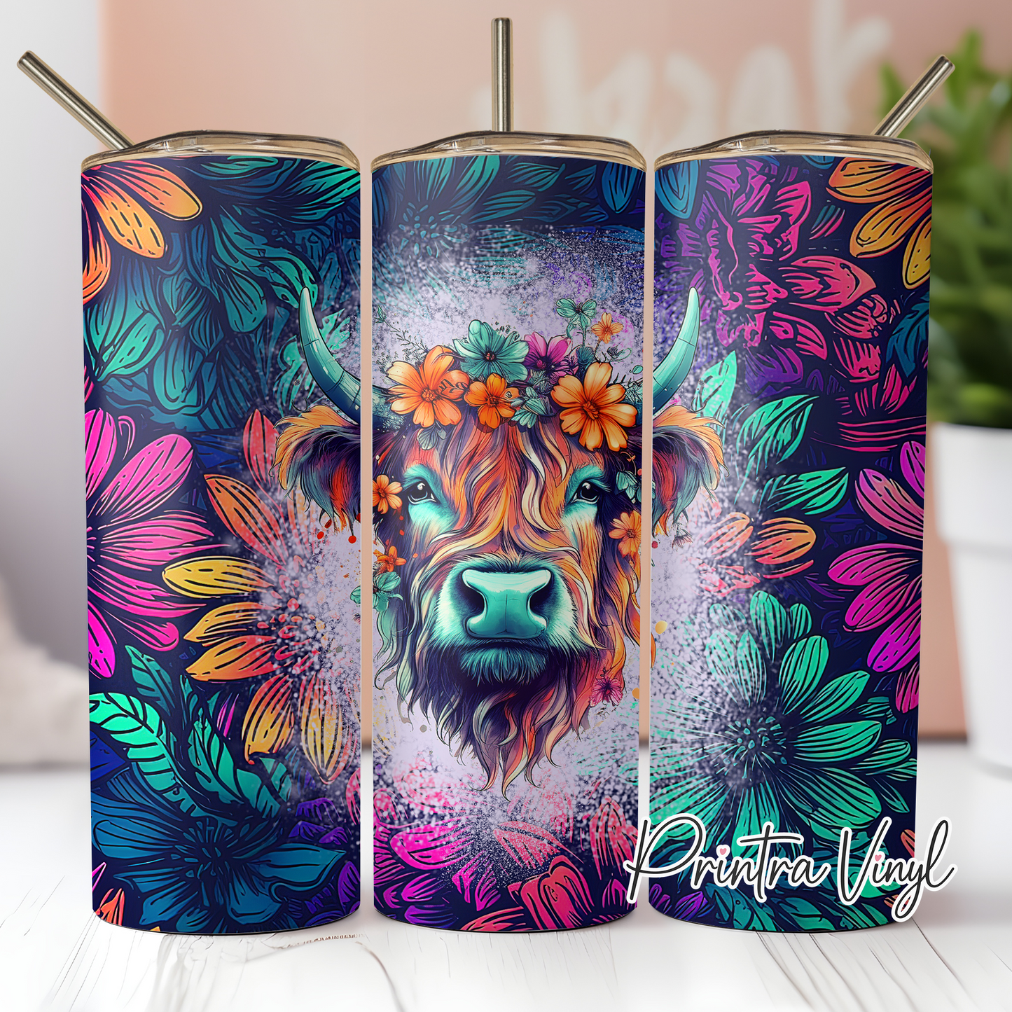Neon Highland Tumbler Wrap (TW244)
