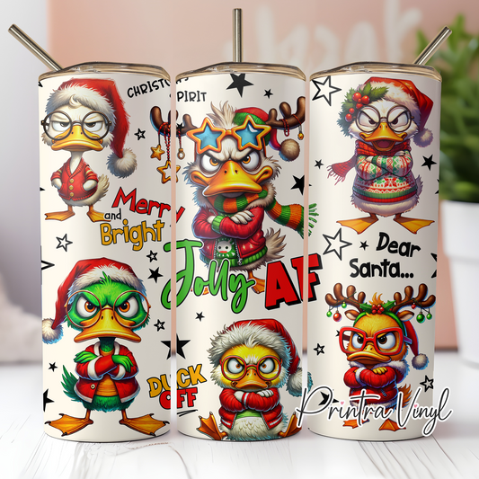 Grumpy Duck 01 Tumbler Wrap (TW292)