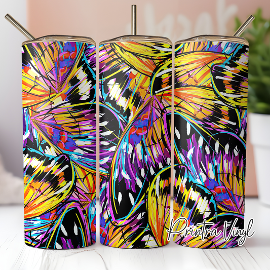Butterfly Wings Tumbler Wrap (TW297)