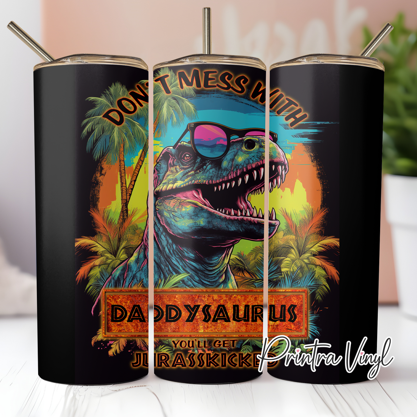 Daddysaurus 01 Tumbler Wrap (TW249)