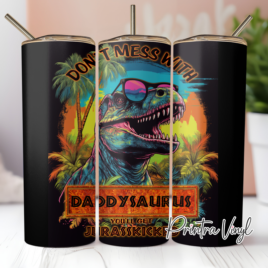 Daddysaurus 01 Tumbler Wrap (TW249)