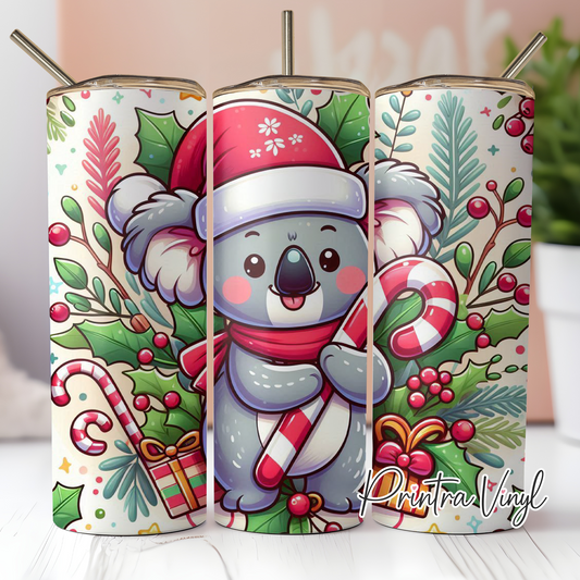 Christmas Koala Tumbler Wrap (TW296)