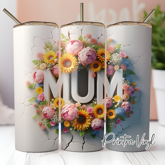 3D MUM Tumbler Wrap (TW284)