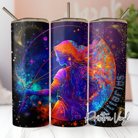 Zodiac Ink Sagittarius Tumbler Wrap (TW104)