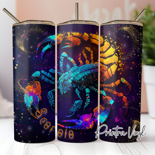 Zodiac Ink Scorpio Tumbler Wrap (TW105)