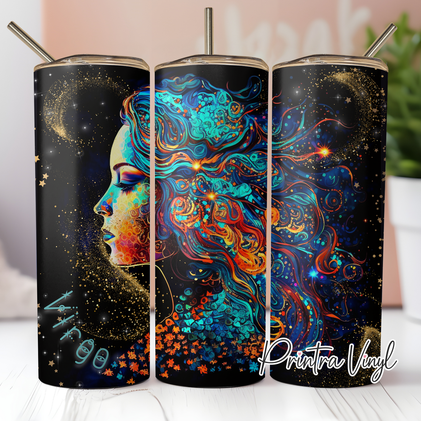 Zodiac Ink Virgo Tumbler Wrap (TW107)