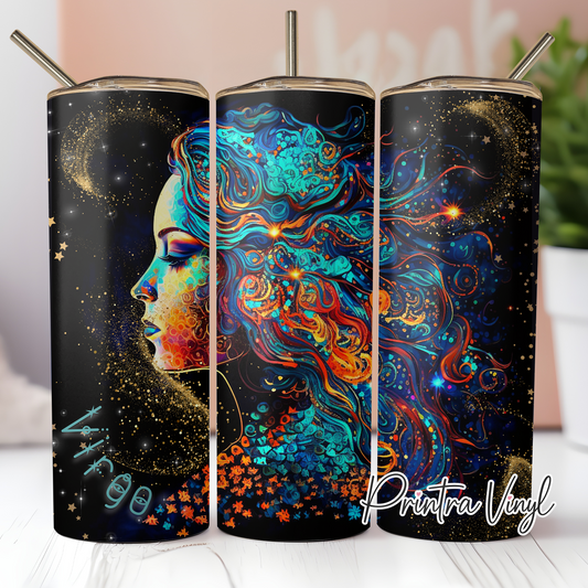 Zodiac Ink Virgo Tumbler Wrap (TW107)